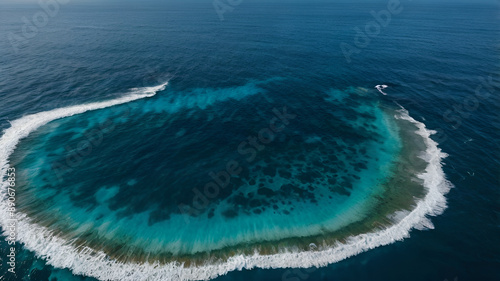 island blue water and sea huge ocean images HD photo