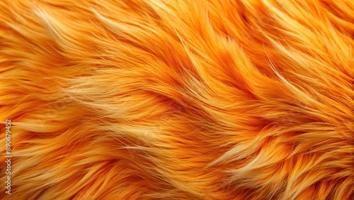 orange dog fur