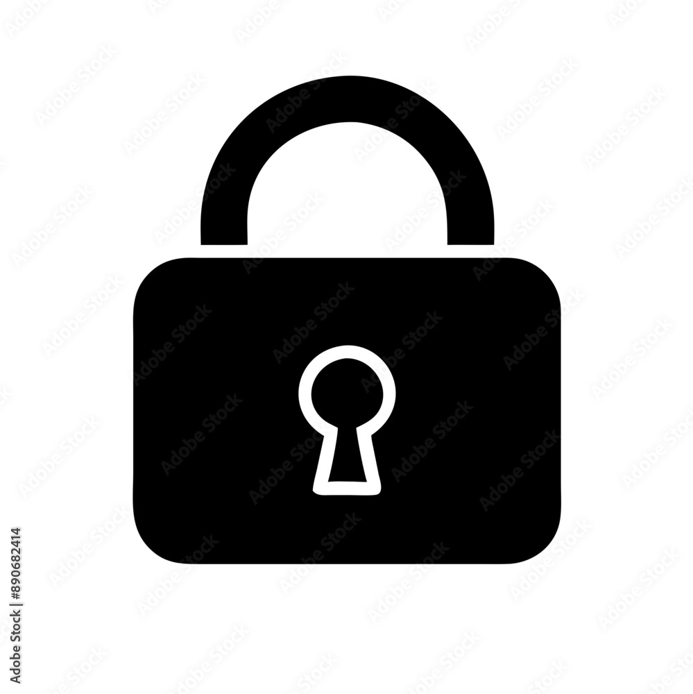 password, Black Icon, Minimalist, Black and White, vector password, Black Icon, Minimalist, Black and White, vector