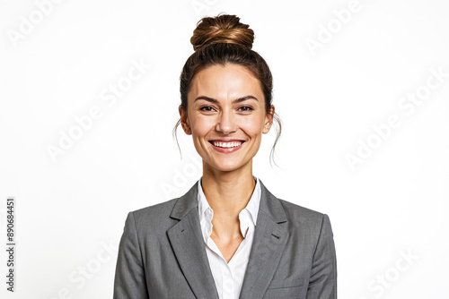 Confident Business Woman Smiling