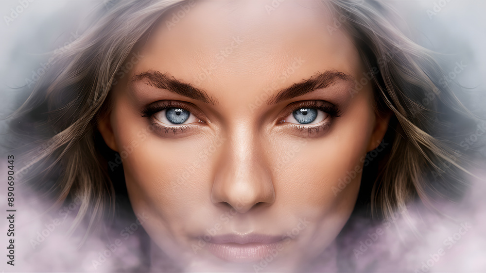 Image of a woman's face Image of a woman's face