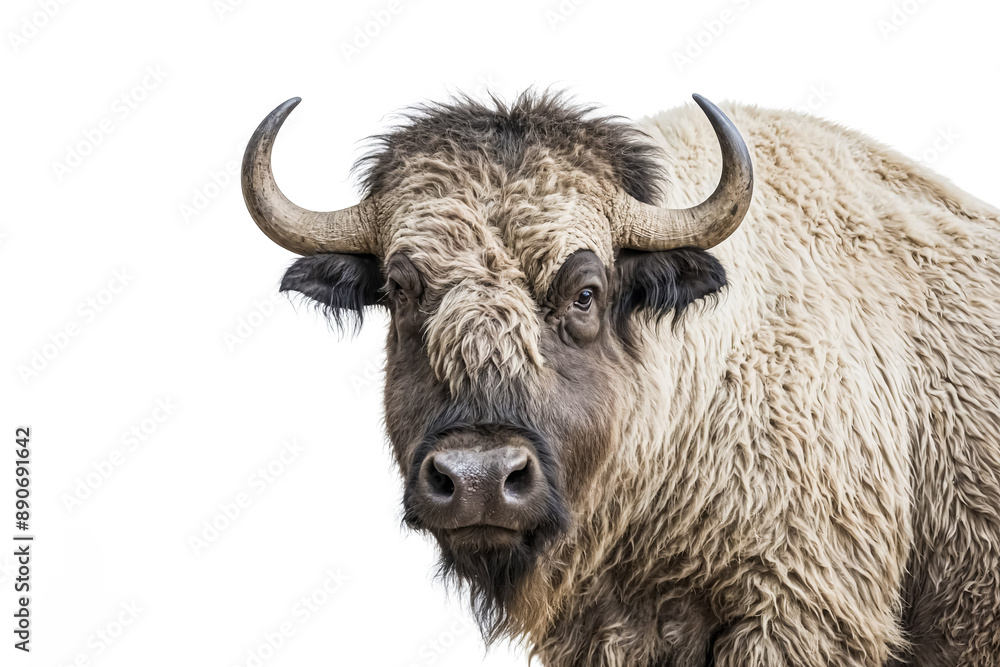 Close-up of a Bison's Face Close-up of a Bison's Face