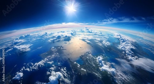 Fototapeta Naklejka Na Ścianę i Meble -  earth in space