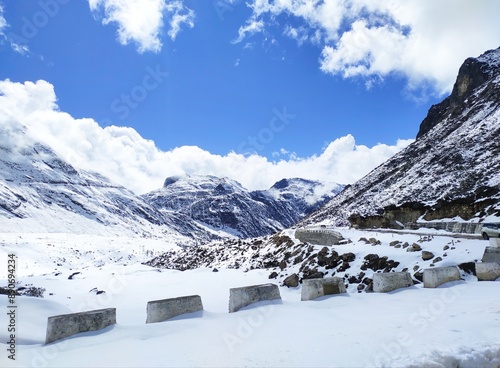 Sela Pass (more appropriately called Se La, as La means Pass) is a high-altitude mountain pass located on the border between the Tawang and West Kameng Districts of Arunachal Pradesh state in India. photo