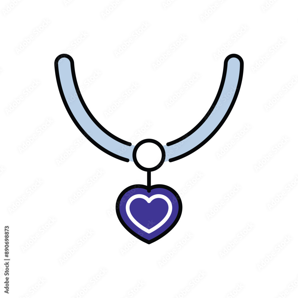 Pendant icon design with white background stock illustration Pendant icon design with white background stock illustration