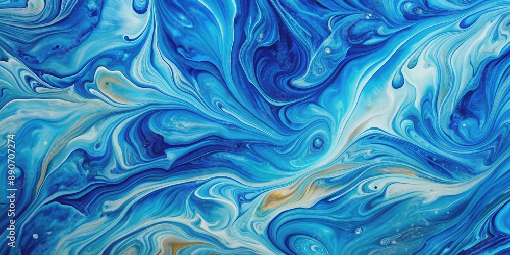 Fluid Art Abstract Swirls in Blue, White, and Gold, abstract art, fluid art, acrylic painting , abstract background Fluid Art Abstract Swirls in Blue, White, and Gold, abstract art, fluid art, acrylic painting , abstract background