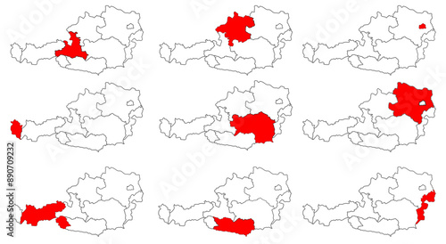 Austria Bundesländer