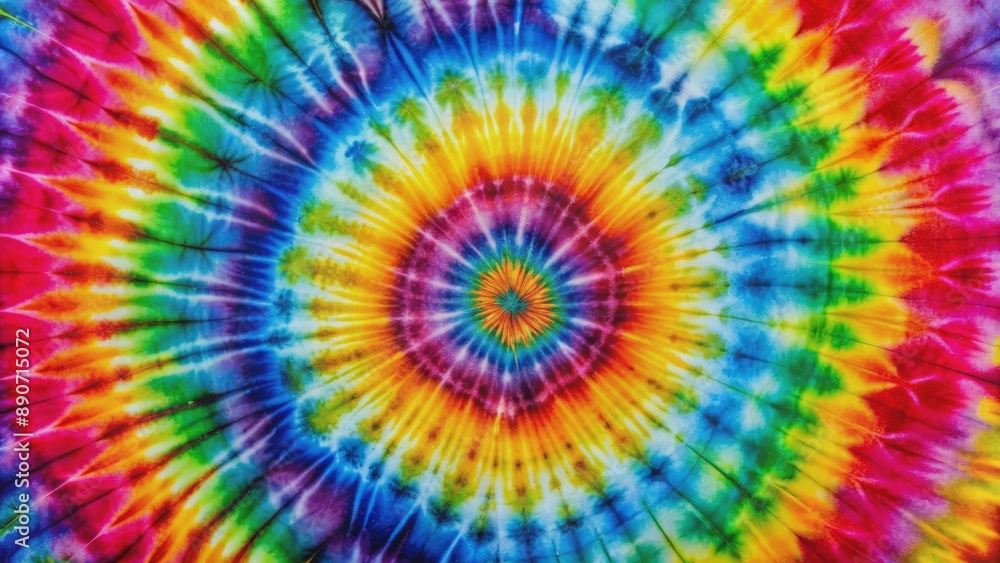 Tie Dye Spiral - Abstract Colorful Fabric, Rainbow, Psychedelic, Hippie, Textile Tie Dye Spiral - Abstract Colorful Fabric, Rainbow, Psychedelic, Hippie, Textile