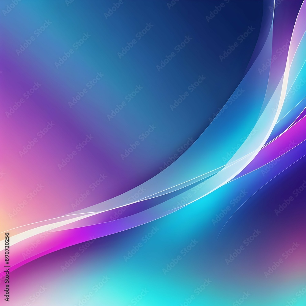 Abstract blue and purple background with waves Abstract blue and purple background with waves