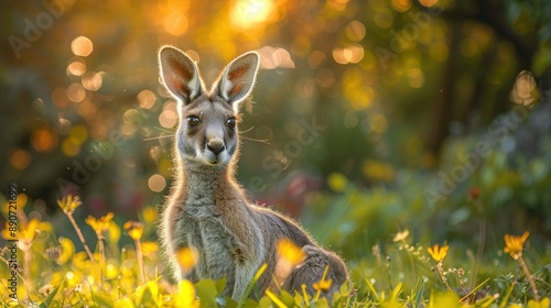 Alert Kangaroo in Perth, Western Australia