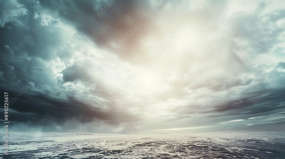 Ethereal Ocean Horizon background scenery Ethereal Ocean Horizon background scenery