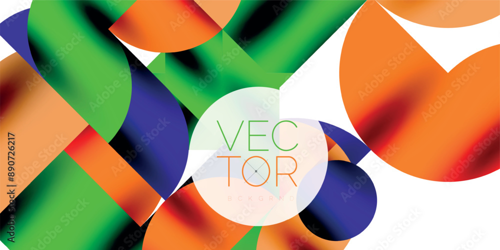 Shadow effect shiny circles and round triangles geometric modern art. Vector Illustration For Wallpaper, Banner, Background, Card, Book Illustration, landing page Shadow effect shiny circles and round triangles geometric modern art. Vector Illustration For Wallpaper, Banner, Background, Card, Book Illustration, landing page