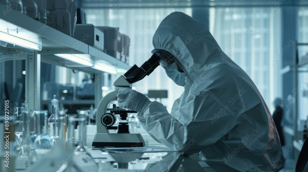 Scientist in a Lab Scientist in a Lab