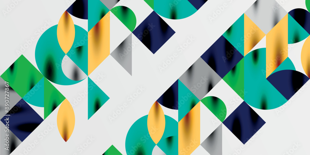 Triangles, round triangles and circles techno art. Vector Illustration For Wallpaper, Banner, Background, Card, Book Illustration, landing page Triangles, round triangles and circles techno art. Vector Illustration For Wallpaper, Banner, Background, Card, Book Illustration, landing page