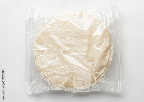 Wrapped tortillas top view
