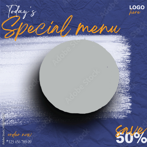 Food Social Media Post For Promotion And Marketing