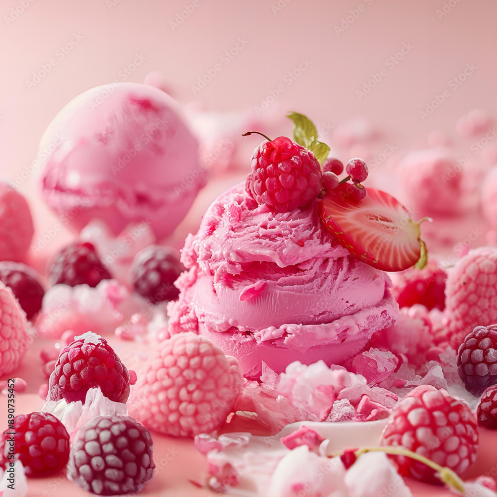strawberry ice cream strawberry ice cream