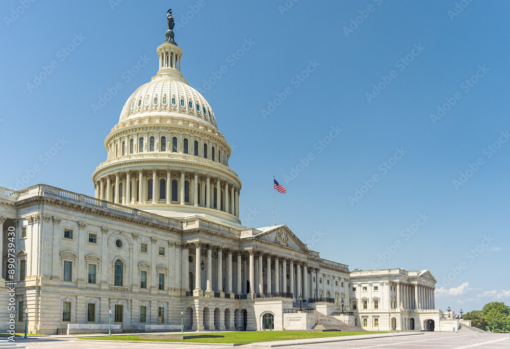 Obraz premium The United States Capitol building in Washington DC, USA.