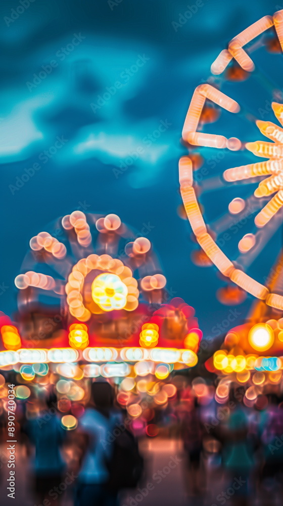 blur theme park background blur theme park background