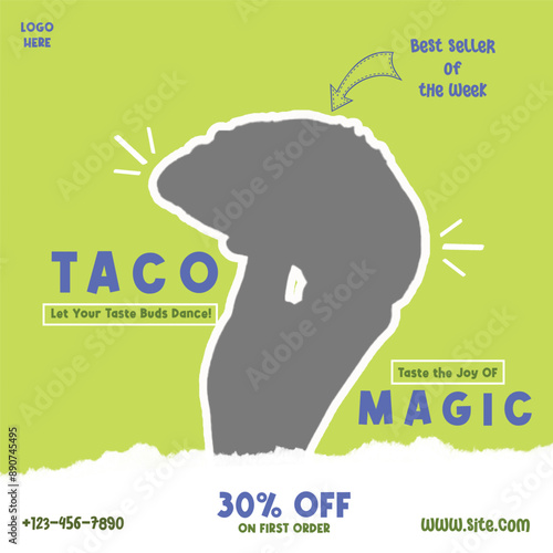 Food Social Media Post For Promotion And Marketing