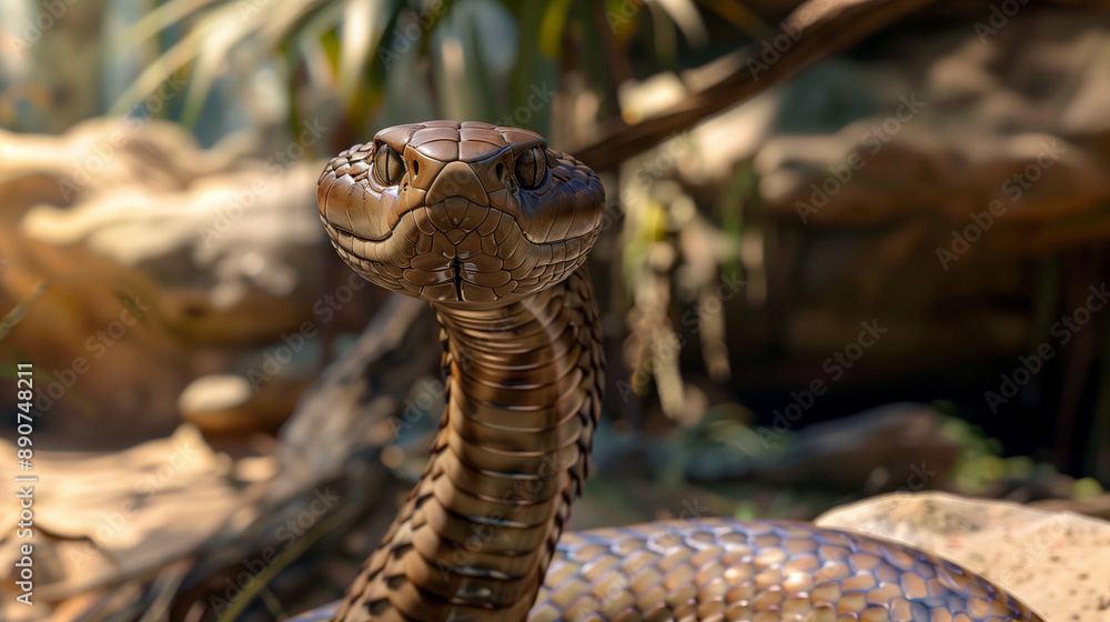 Fototapeta premium 巨大なヘビ
