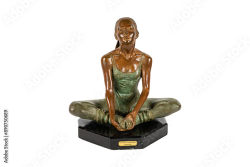 buddha statue isolated on white