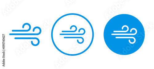 Wind icon set