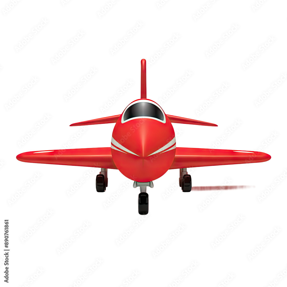Isolated PNG Toy Airplane, GENERATIVE AI Isolated PNG Toy Airplane, GENERATIVE AI