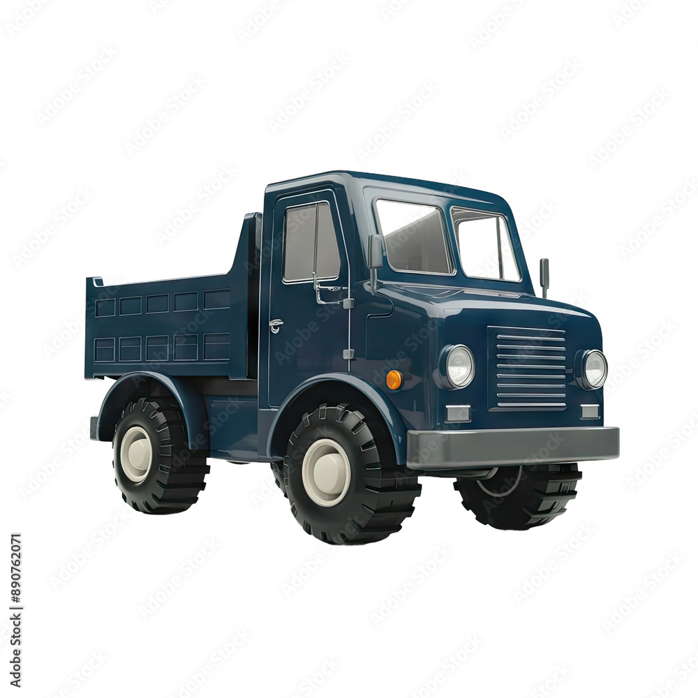 Isolated PNG Toy Truck, GENERATIVE AI Isolated PNG Toy Truck, GENERATIVE AI