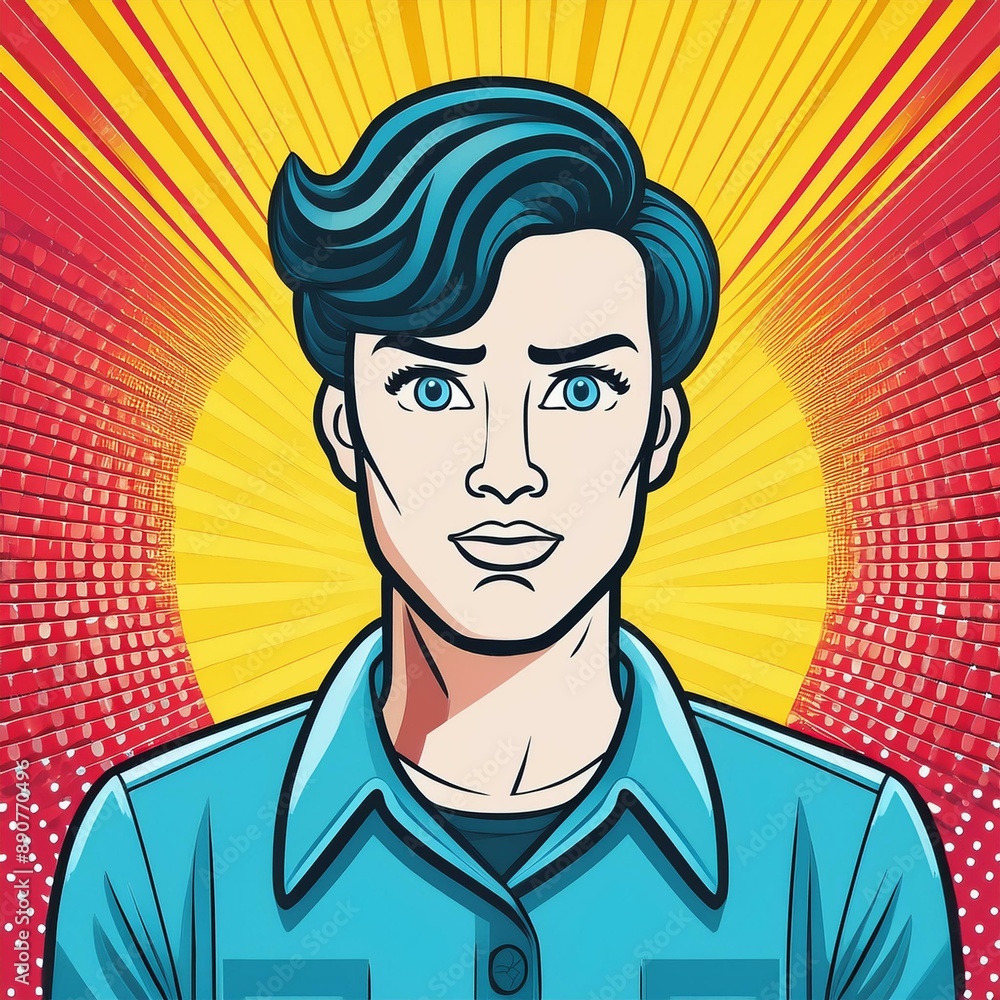 Contempt in pop art Contempt in pop art