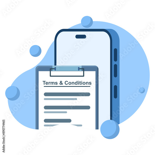 Concept of privacy policy terms, contract. sign legal documents, contracts or electronic agreements. Explore reading the terms and conditions of the contract. member agreements and agreements.