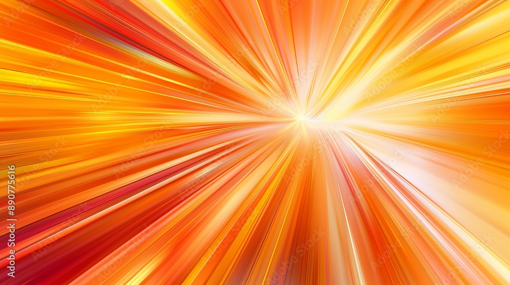 Obraz premium Vector illustration of a radial motion blur background conveying high speed