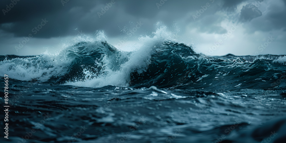 Atlantic Ocean sea wave during a hurricane Atlantic Ocean sea wave during a hurricane