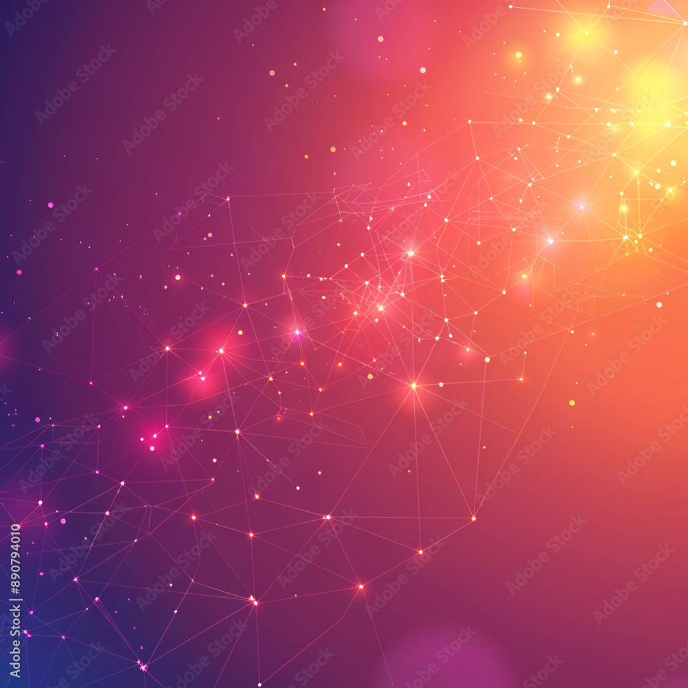 Fototapeta premium abstract background with lights