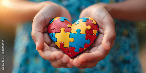 Wallpaper Mural World Autism Awareness Day: A Concept for Mental Health Care Torontodigital.ca