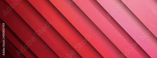Diagonal Pink and Red Gradient Abstract Background