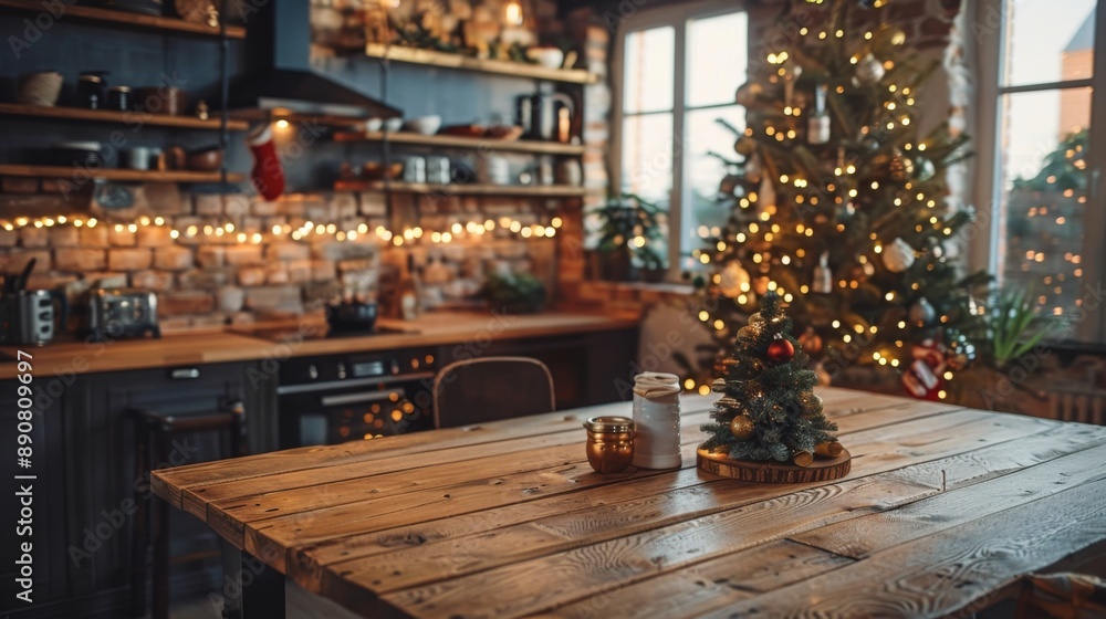 Cozy Rustic Christmas Kitchen Cozy Rustic Christmas Kitchen