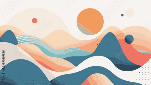 Abstract Vector Graphic - Background - SVG - Illustration
