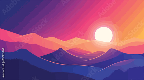 Abstract Vector Graphic - Background - SVG - Illustration