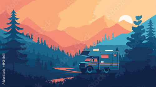 Abstract Vector Graphic - Background - SVG - Illustration