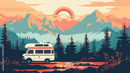 Abstract Vector Graphic - Background - SVG - Illustration