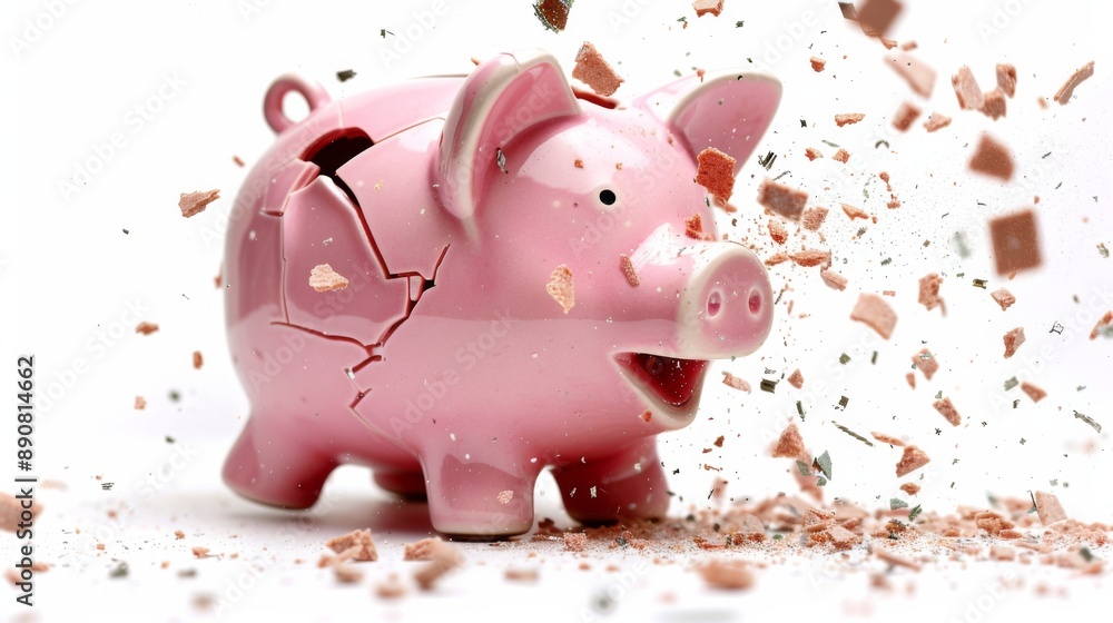 Broken Piggy Bank Broken Piggy Bank