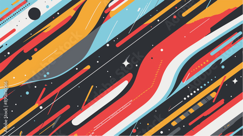 Abstract Vector Graphic - Background - SVG - Illustration