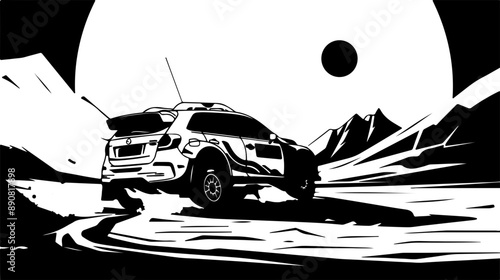 Abstract Vector Graphic - Background - SVG - Illustration