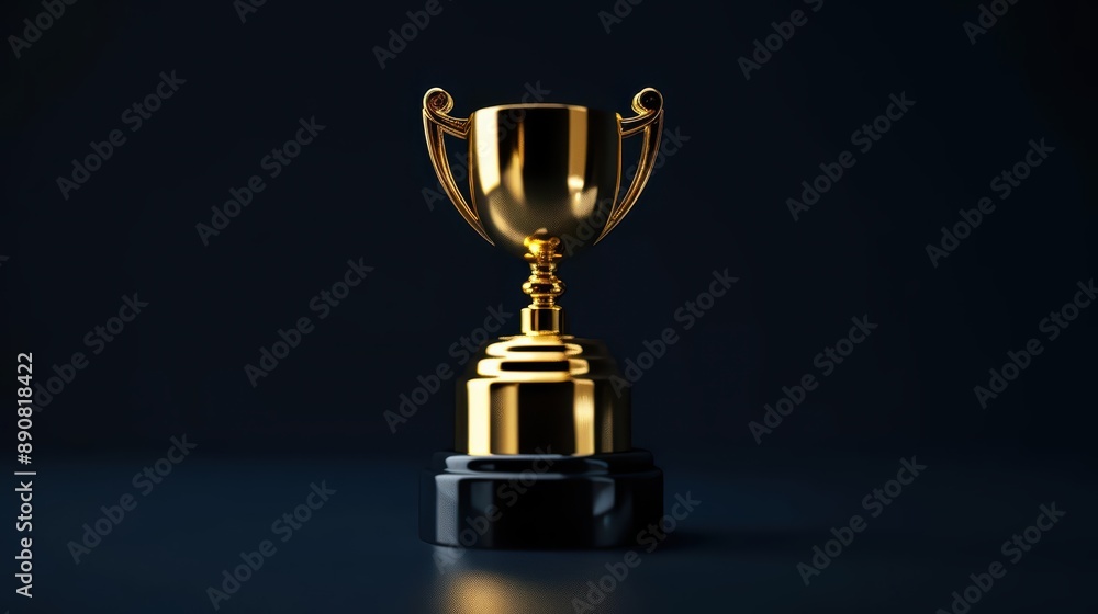 Prestigious awards highlight the startups success in an ultramodern, supernatural scene, with copy space Prestigious awards highlight the startups success in an ultramodern, supernatural scene, with copy space