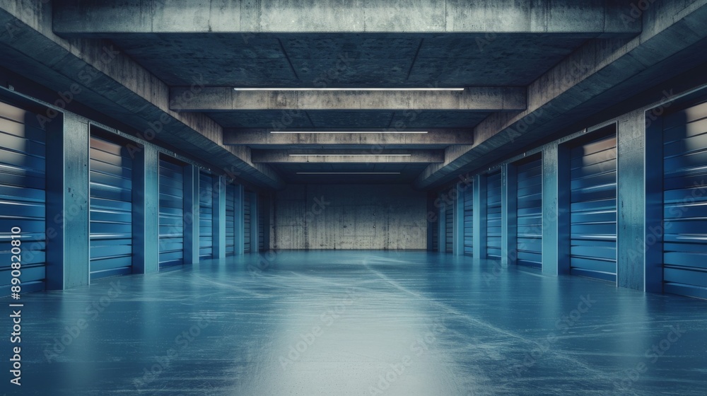 Fototapeta premium Modern Industrial Storage Facility