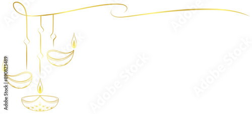 candles diwali festival vector. illustration lamp for diwali hinduism religion