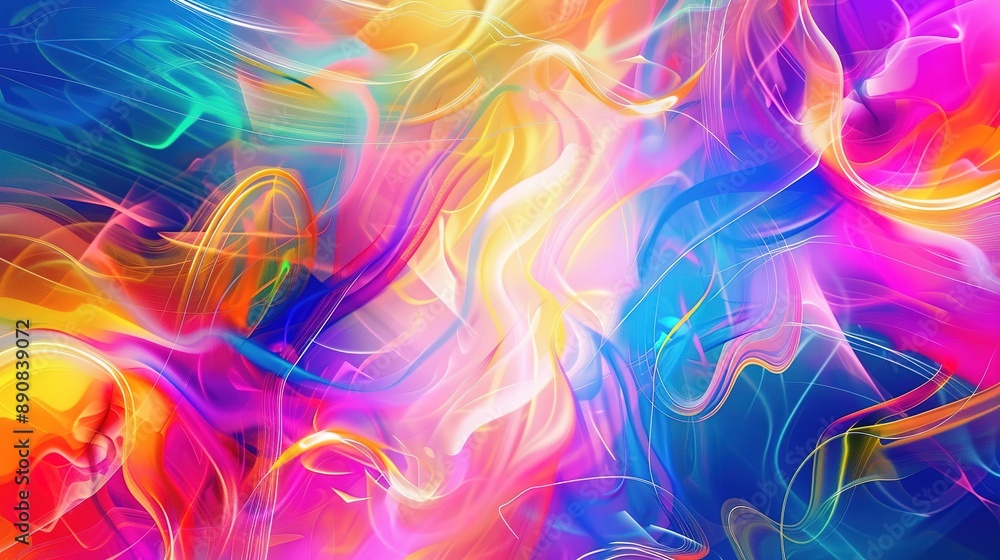 Abstract Colorful Swirls Background Image Abstract Colorful Swirls Background Image