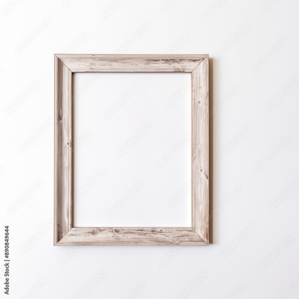 Empty wood frame Empty wood frame