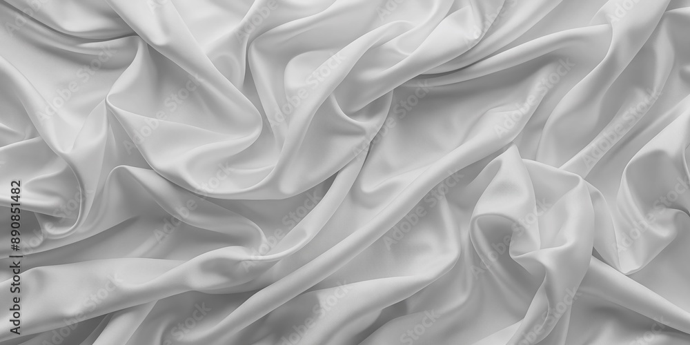 Softly crumpled white fabric background with subtle wrinkles and gentle folds, creating a serene and clean texture perfect for product or digital overlays. Softly crumpled white fabric background with subtle wrinkles and gentle folds, creating a serene and clean texture perfect for product or digital overlays.